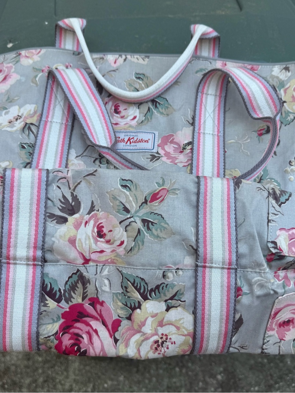 NWT Cath Kidston Foldaway Travel Overnight Bag